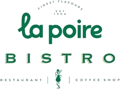 Official brand logo of La Poire Bistro — a client of CanGrow Online digital marketing agency serving Egypt and the Arab region
